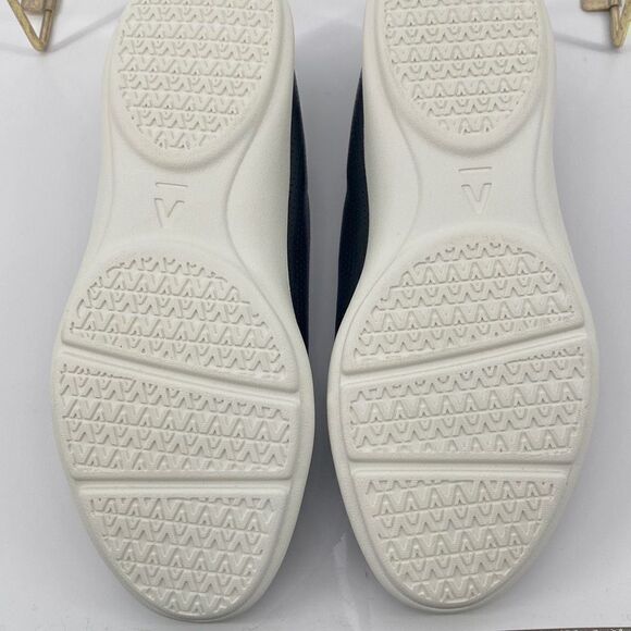 ABEO Virge Leather Comfort Slip -On Flats Breathable Black 8.5 New - Picture 9 of 11